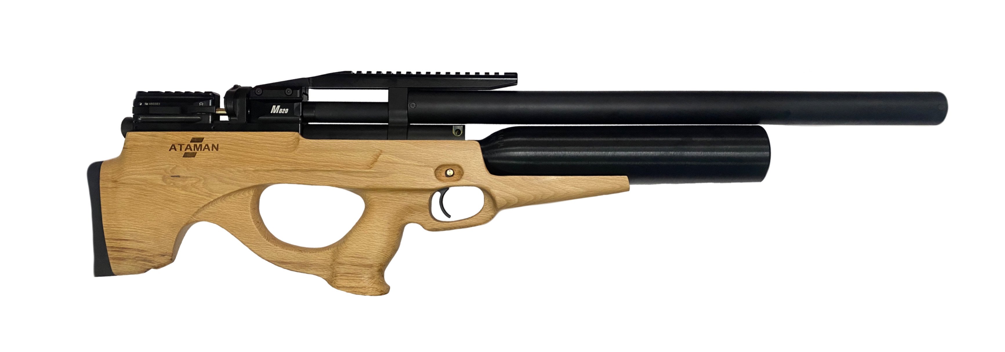 Пневматическая PCP винтовка ATAMAN Булл-пап MB20L, кал.6.35мм (Beech)